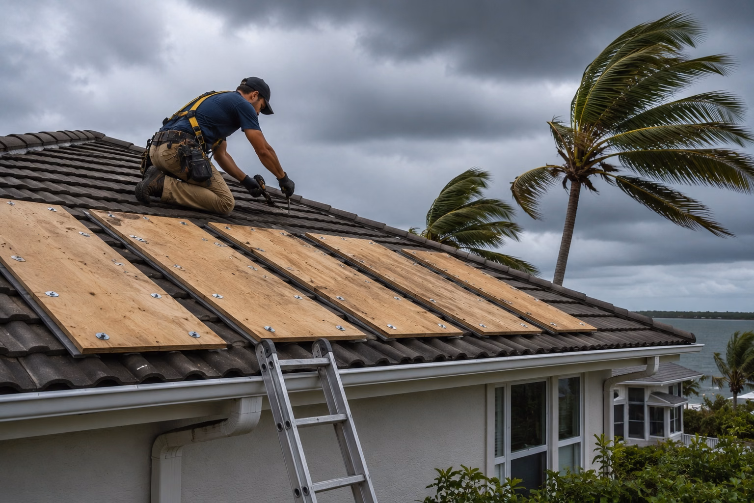 How to Protect Your Roof During Hurricane Season by reinforcing roofing materials, securing vulnerable areas, and preparing a coastal home for strong winds and severe weather.